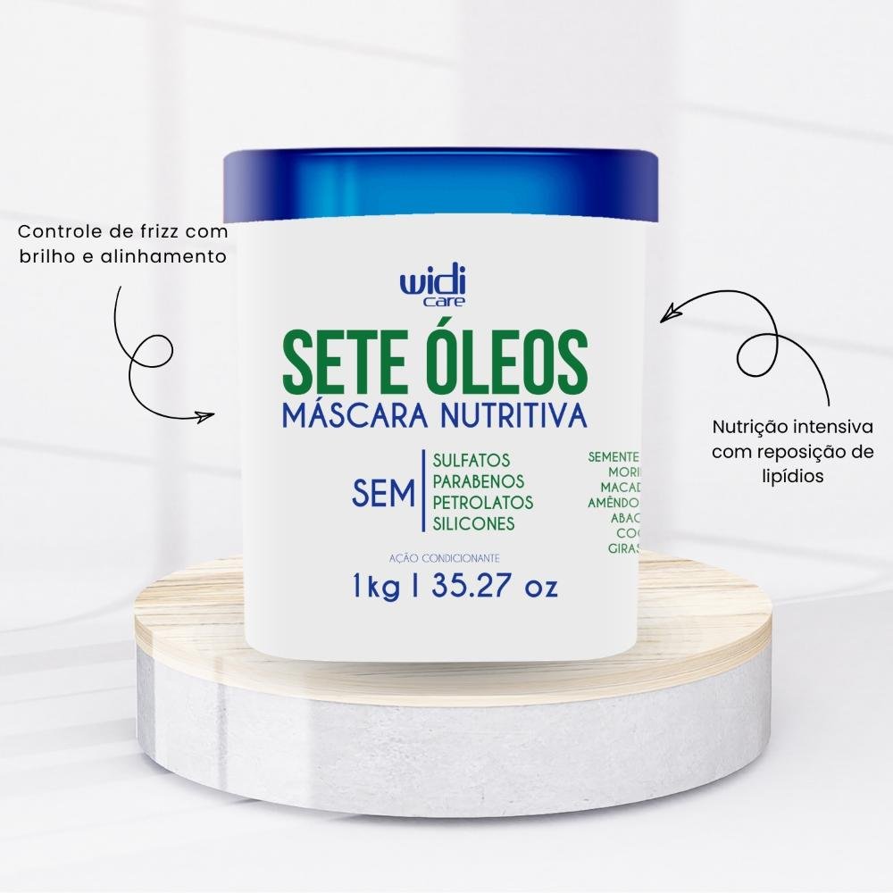 Máscara Widi Care Sete Óleos Nutrição Intensiva 1 kg 1kg 2