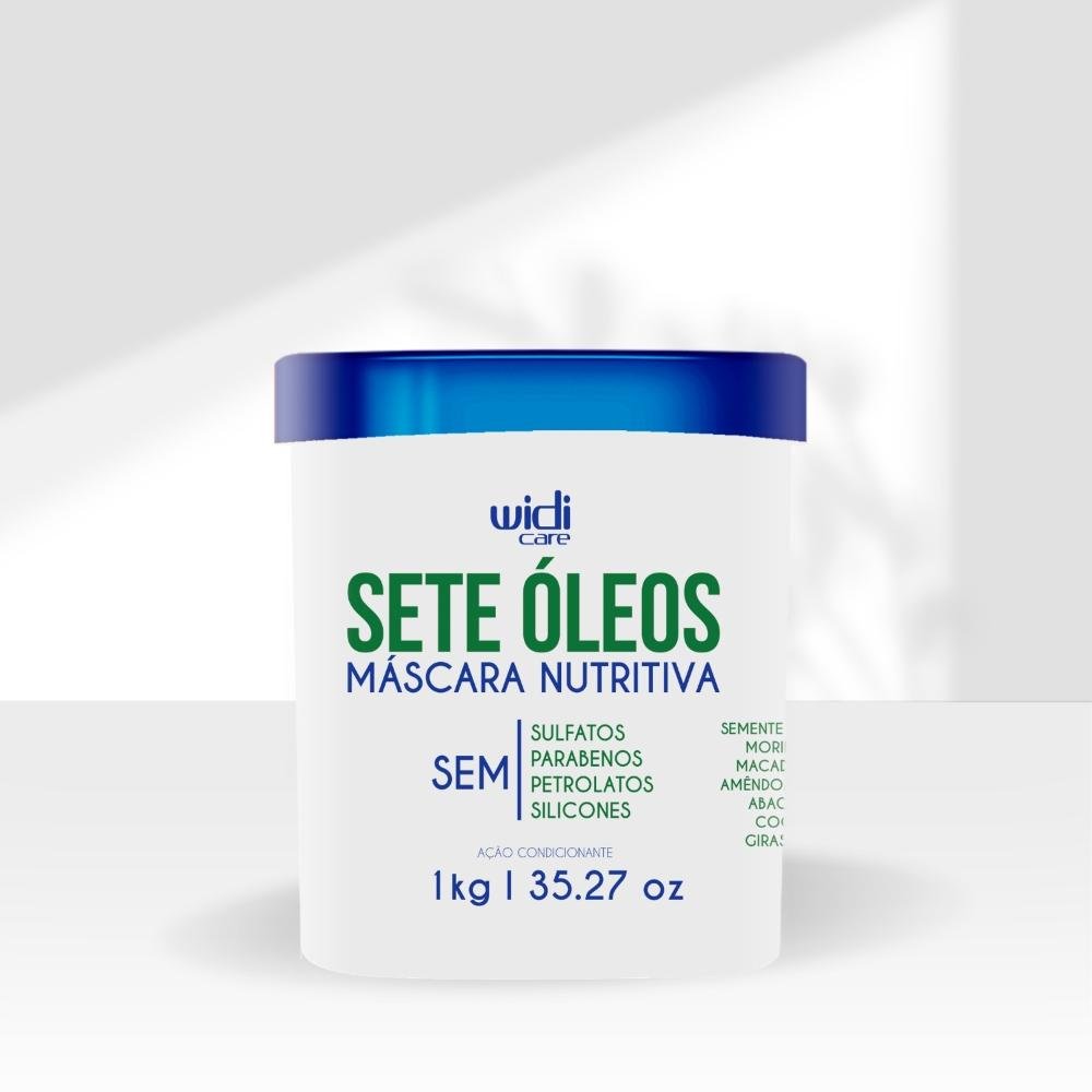 Máscara Widi Care Sete Óleos Nutrição Intensiva 1 kg 1kg 3