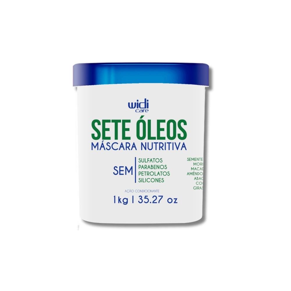 Máscara Widi Care Sete Óleos Nutrição Intensiva 1 kg 1kg 4