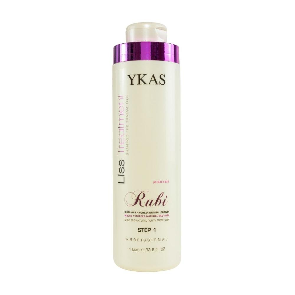 Shampoo Antirresiduo Step 1 Ykas Rubi 1000 ml