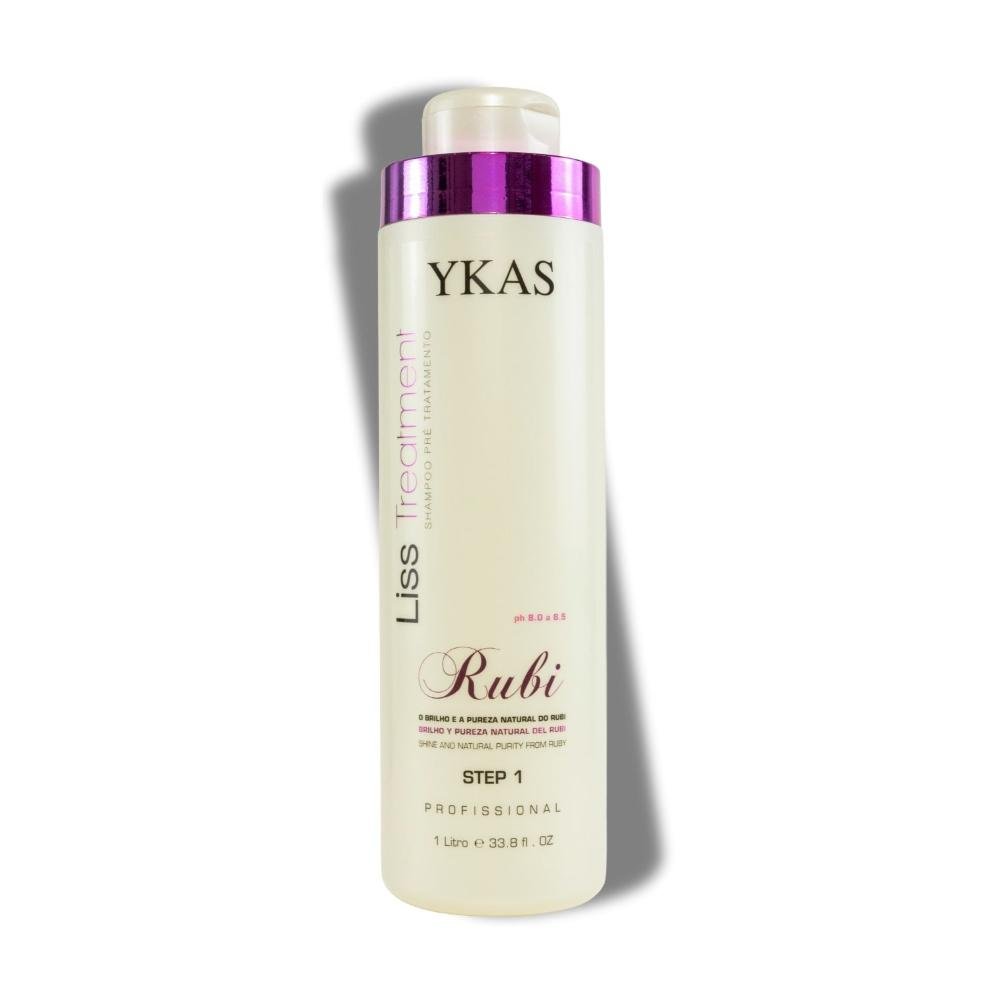 Shampoo Antirresiduo Step 1 Ykas Rubi 1000 ml 1L 4