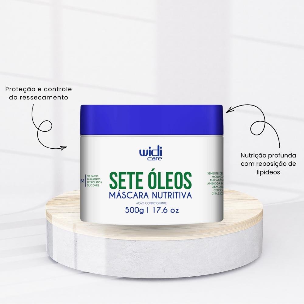 Máscara Widi Care Sete Óleos Nutrição Intensiva 500 g 500g 2