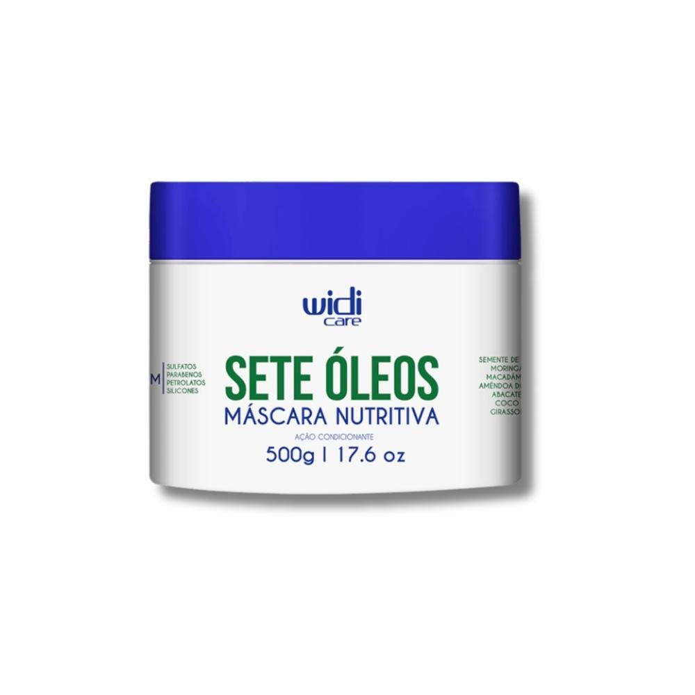 Máscara Widi Care Sete Óleos Nutrição Intensiva 500 g 500g 4