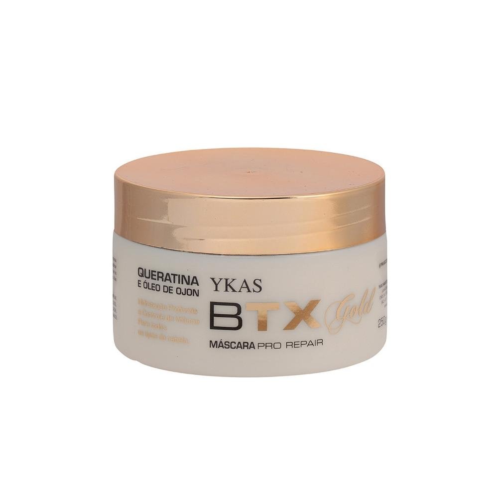 Máscara Capilar Ykas Gold Pro Repair Reconstrução 250 g