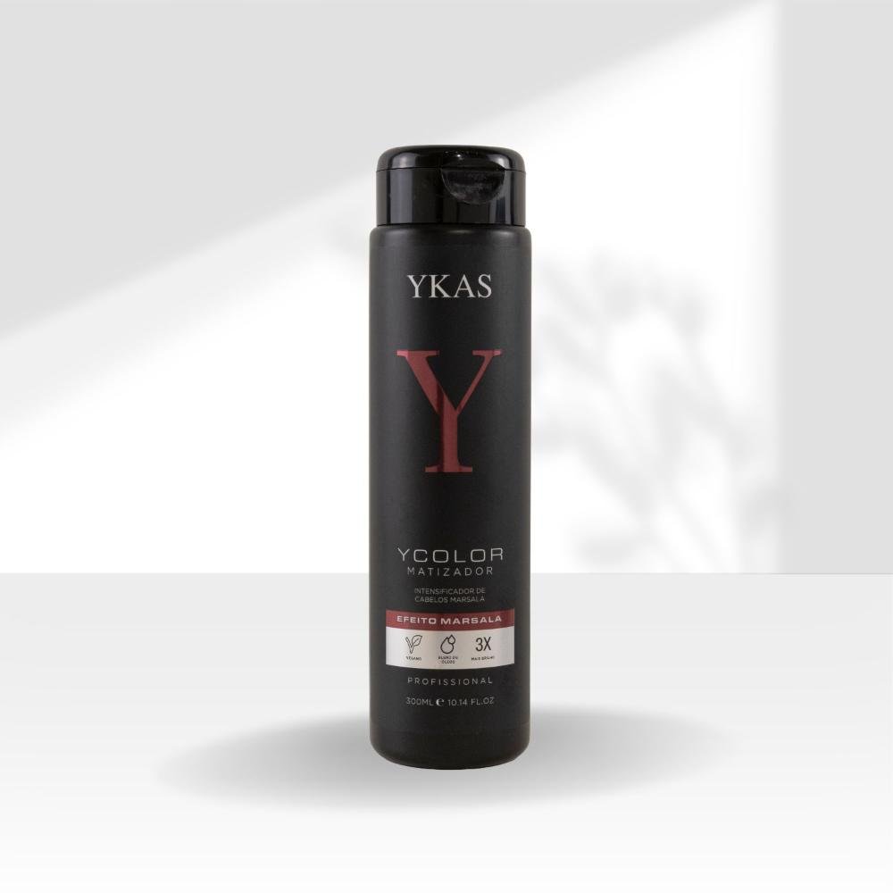 Máscara YKAS YColor Efeito Marsala Cabelos Coloridos 300 ml 300ml 3