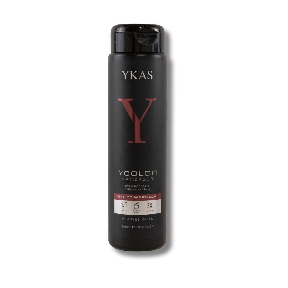 Máscara YKAS YColor Efeito Marsala Cabelos Coloridos 300 ml 300ml 4