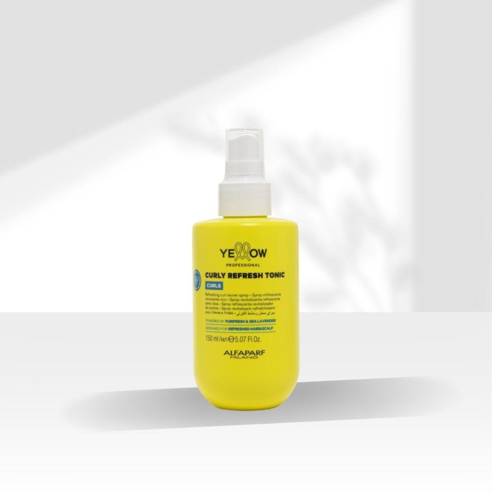 Tônico Capilar Yellow Curls Refresh Cachos 150 ml 150ml 3