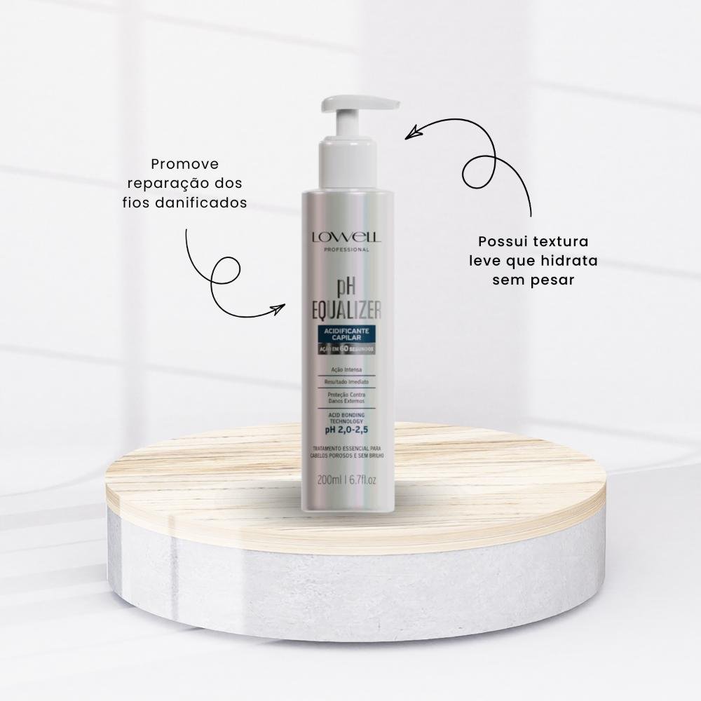 Acidificante Capilar Lowell pH Equalizer Equilibrio 200 ml 200ml 2