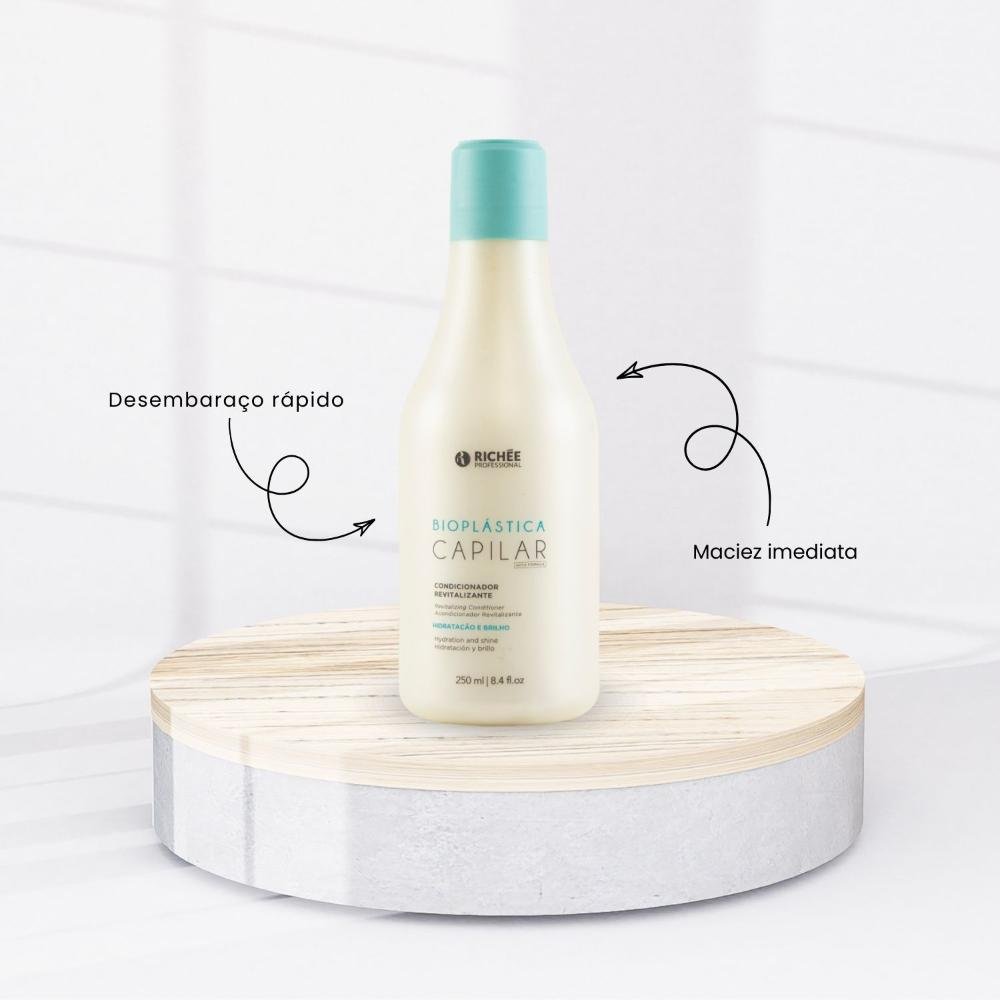 Condicionador Revitalizante Richée Bioplástica 250 ml 250ml 2