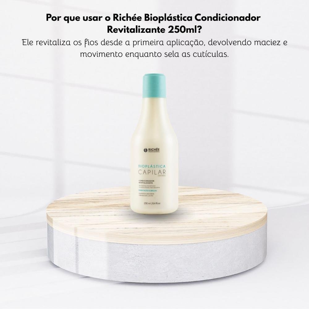 Condicionador Revitalizante Richée Bioplástica 250 ml 250ml 5