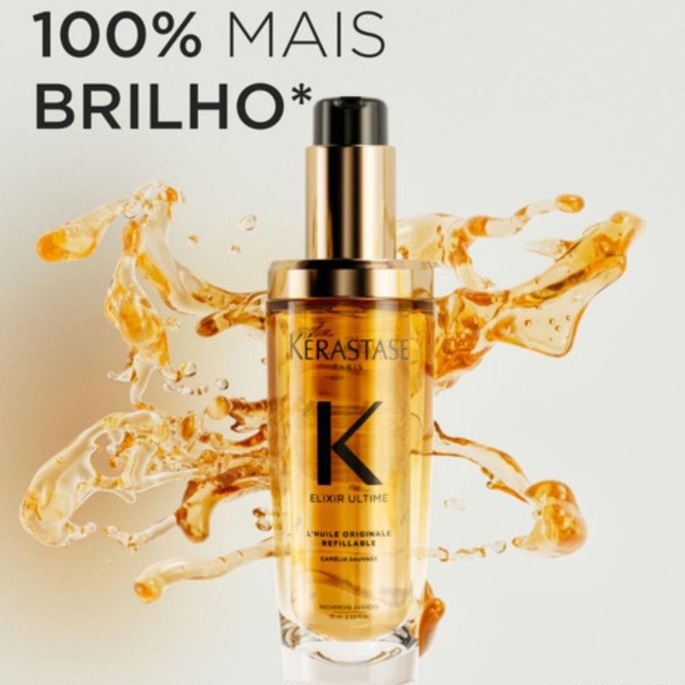 Kérastase Elixir Ultime L'Huile Originale Refil Óleo 75ml 75ml 4