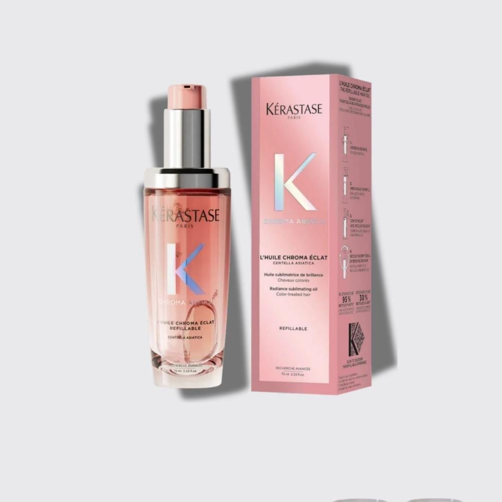 Kérastase Chroma Absolu L'Huile Chroma Éclat Óleo Capilar Brilho Radiance 75 ml ÚNICO 4