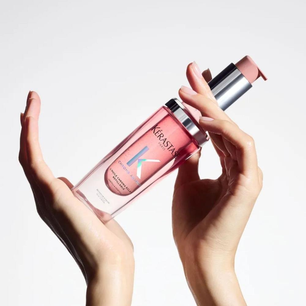 Kérastase Chroma Absolu L'Huile Chroma Éclat Óleo Capilar Brilho Radiance 75 ml ÚNICO 6