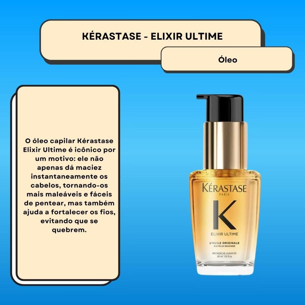 Kérastase Elixir Ultime Huile Originale Óleo Capilar 30ml 30ml 2