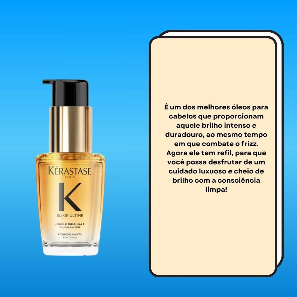 Kérastase Elixir Ultime Huile Originale Óleo Capilar 30ml 30ml 3