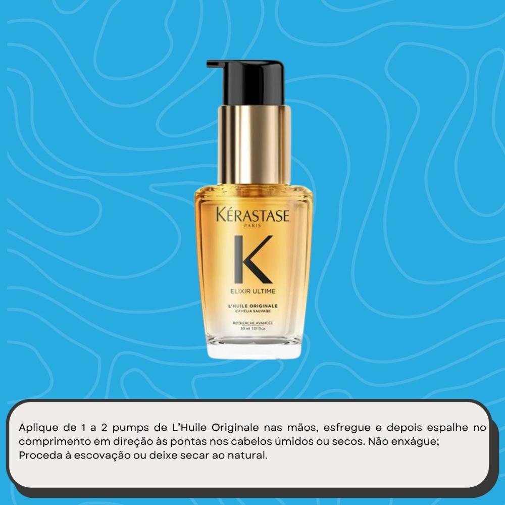 Kérastase Elixir Ultime Huile Originale Óleo Capilar 30ml 30ml 5