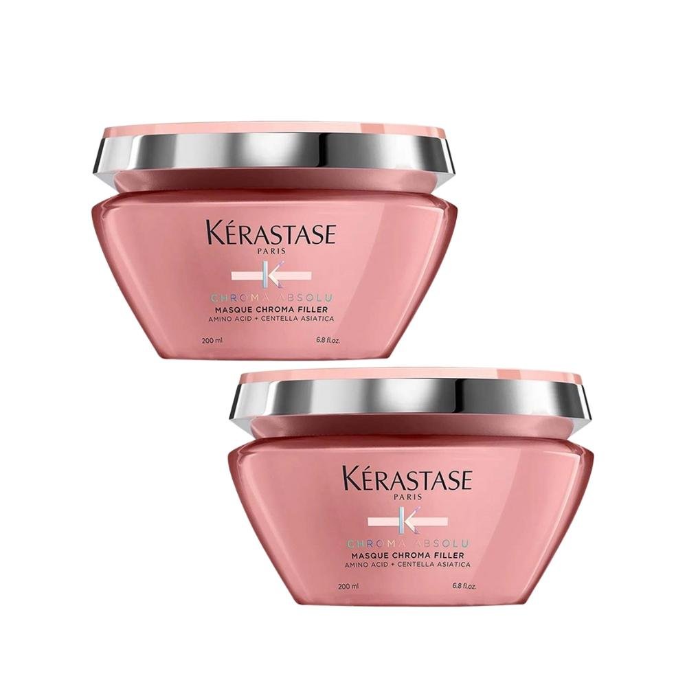 Kit Kérastase Chroma Absolu 2 Máscaras 200 ml ÚNICO 6