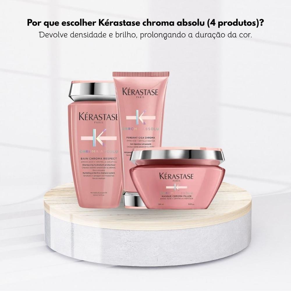 Kit Kérastase Chroma Absolu Home Care (3 Produtos) ÚNICO 7