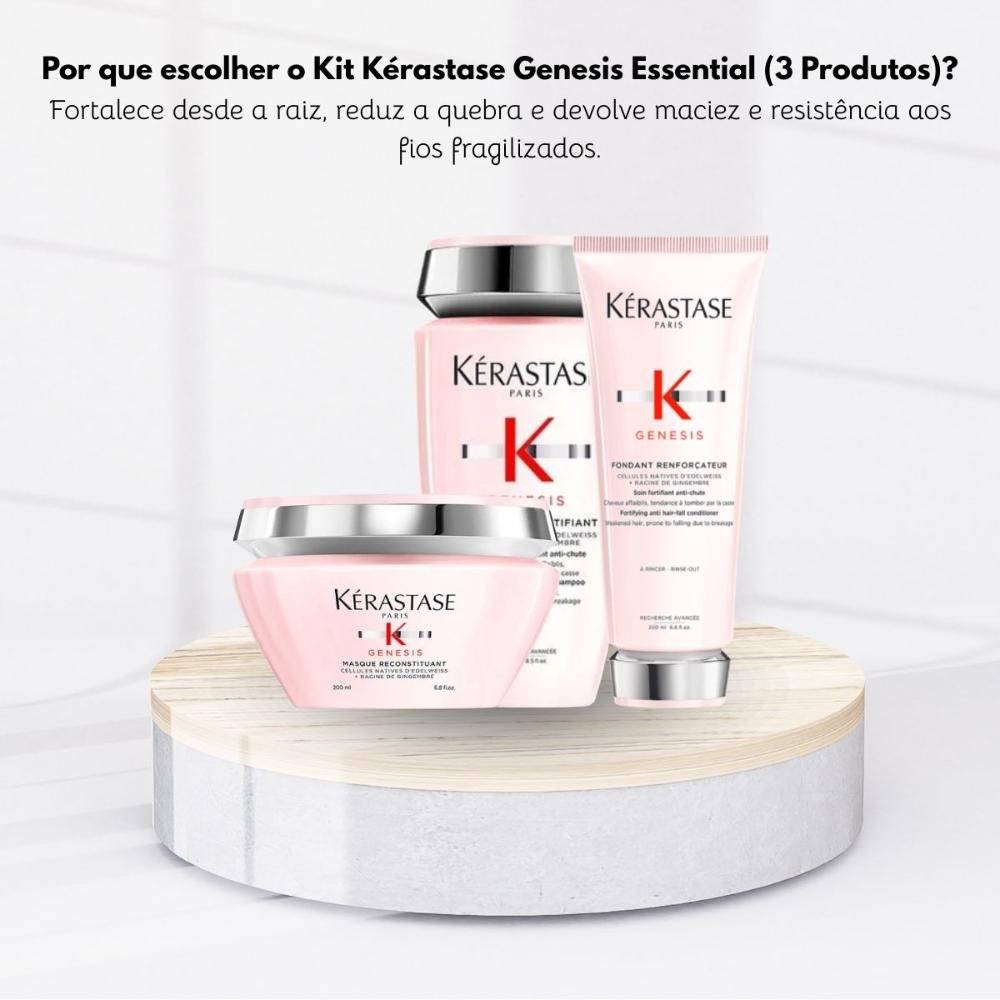 Kit Kérastase Genesis Essential (3 Produtos) ÚNICO 7