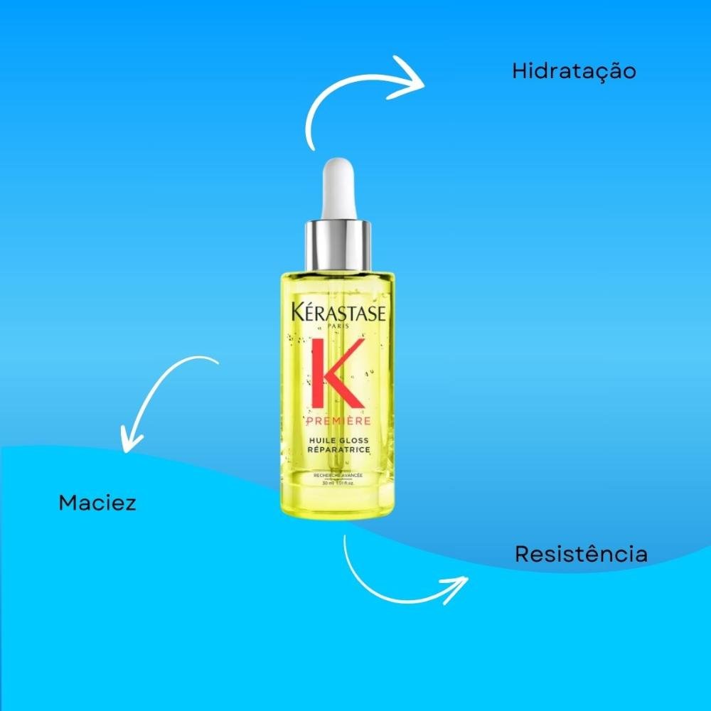 Kérastase Première Huile Gloss Réparatrice Óleo 30ml 30ml 4