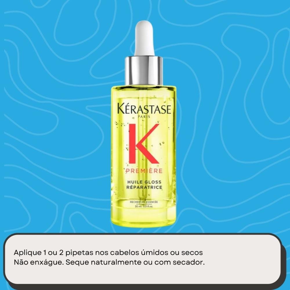 Kérastase Première Huile Gloss Réparatrice Óleo 30ml 30ml 5