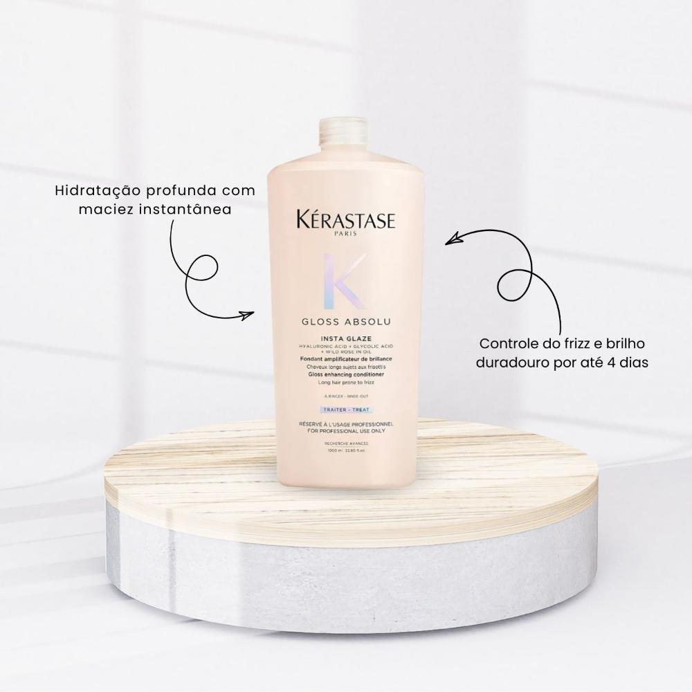 Condicionador Kérastase Paris Gloss Absolu Insta Glaze 1 Litro 1L 2