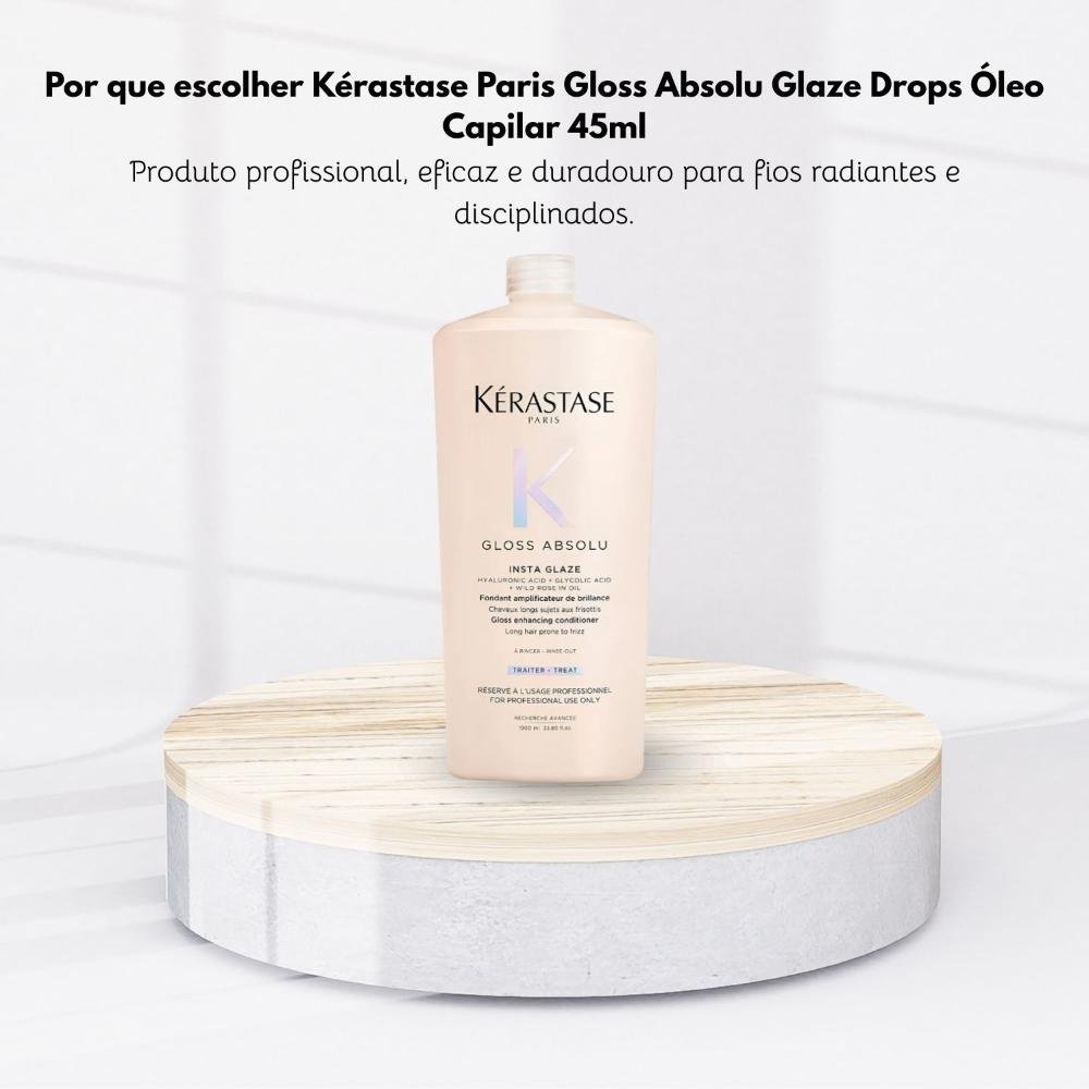 Condicionador Kérastase Paris Gloss Absolu Insta Glaze 1 Litro 1L 5