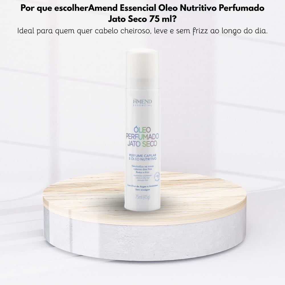 Oleo Amend Essencial Nutritivo Perfumado Jato Seco 75 ml 75ml 5