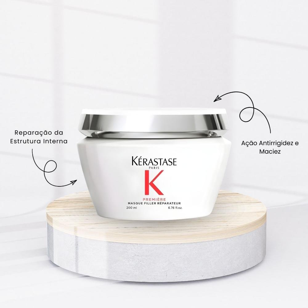 Máscara Capilar Kerastase Premiere Masque Filler Reparateur 200 ml 200ml 2