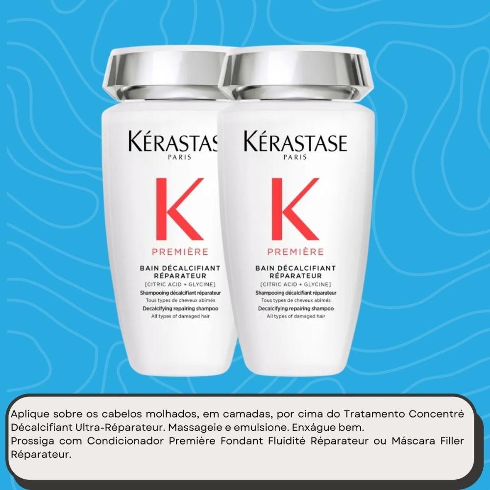 Kit Kérastase Première Bain Décalcifiant 2 Shampoo 250 ml ÚNICO 5