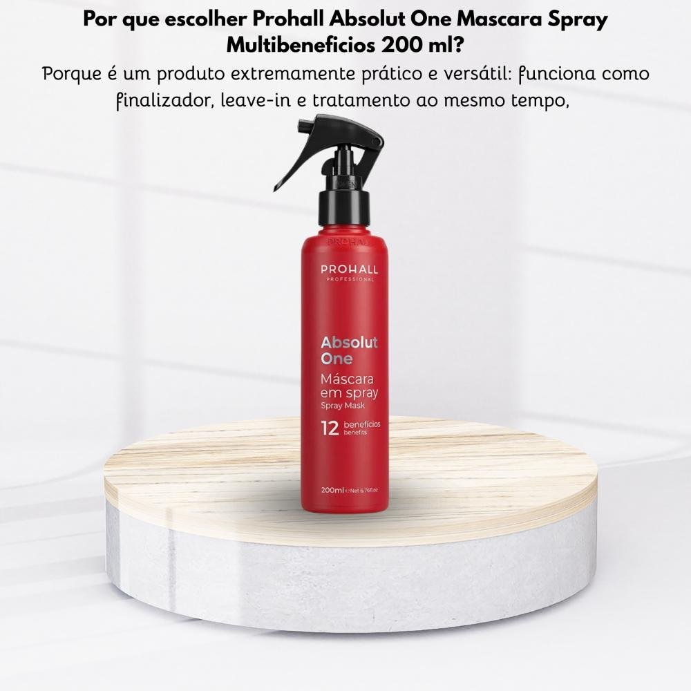 Prohall Absolut One Mascara Spray Multibeneficios 200 ml 200ml 5