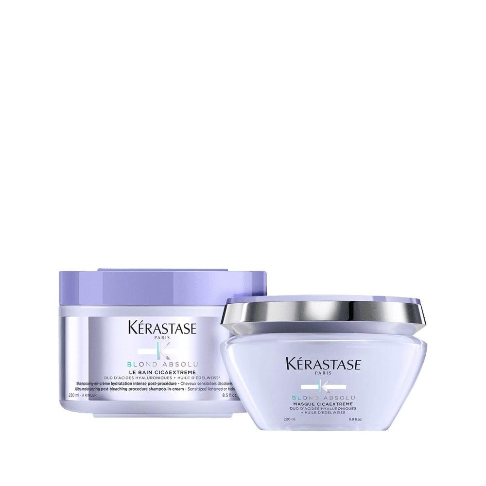 Kit Kérastase Blond Absolu Cicaextreme Shampoo 250 ml + Máscara 200 ml ÚNICO 2