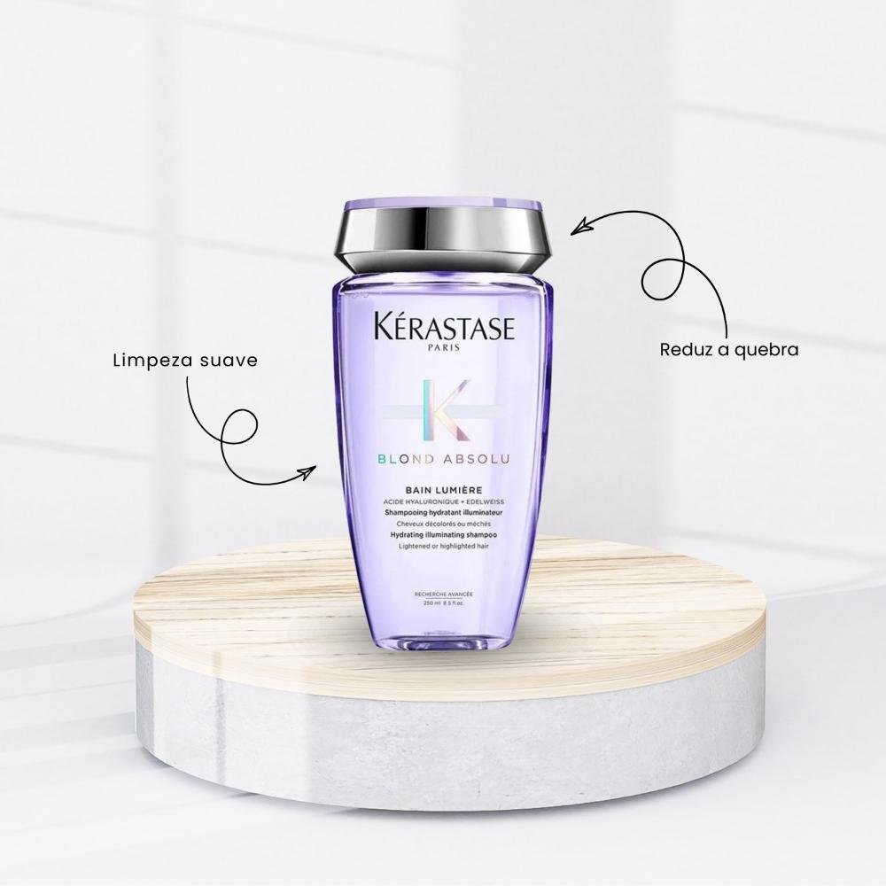 Kit Kérastase Blond Absolu Cicaextreme Shampoo 250 ml + Máscara 200 ml ÚNICO 3