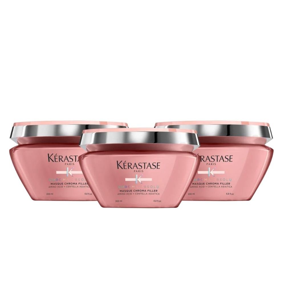 Kit Kérastase Chroma Absolu 3 Máscaras 200 ml