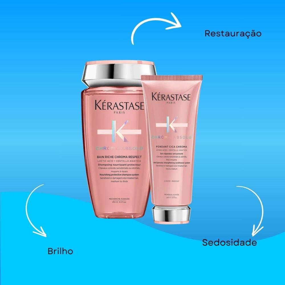 Kit Kérastase Chroma Absolu Home Care (2 Produtos) ÚNICO 4