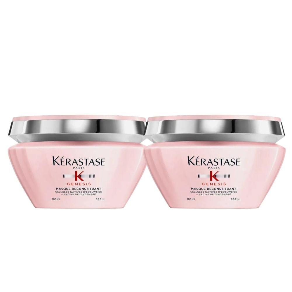 Kit Kérastase Genesis Masque Reconstituant 2 Máscaras 200 ml