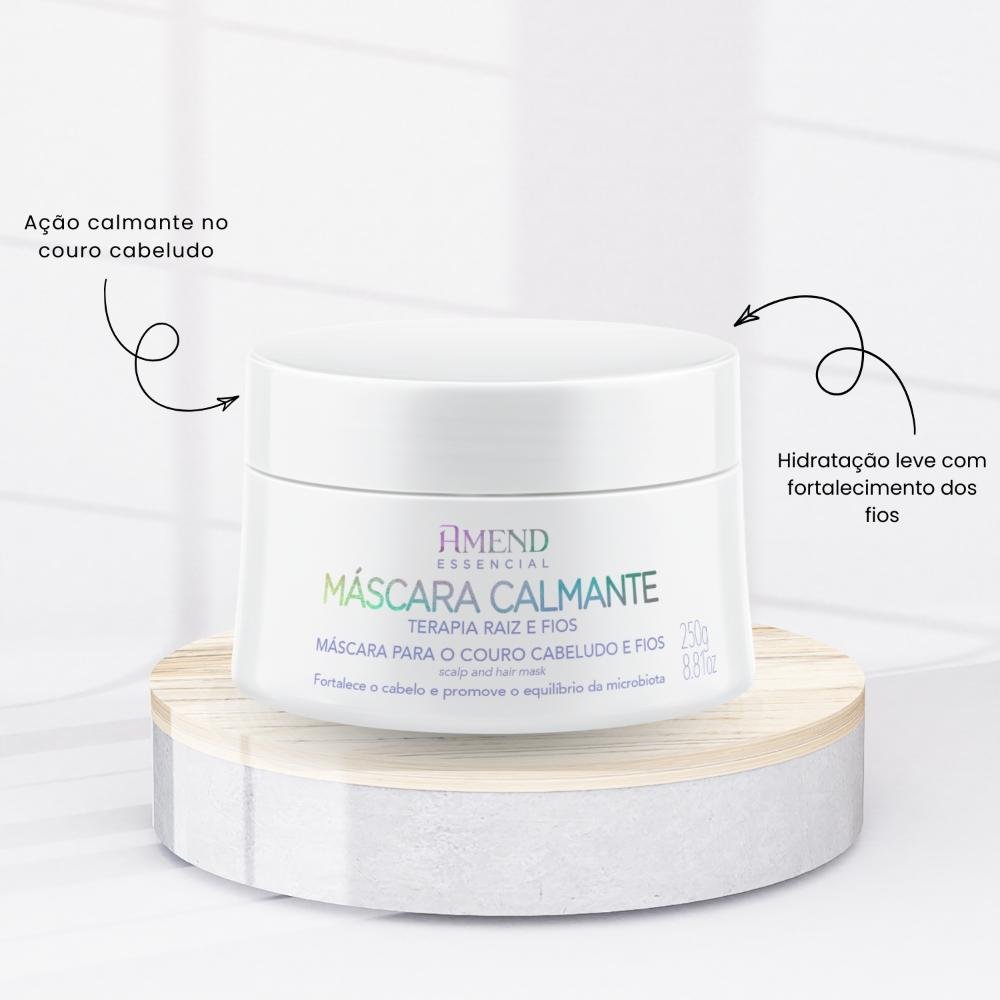 Mascara Amend Essencial Calmante Hidratacao Capilar 250 g 250g 2