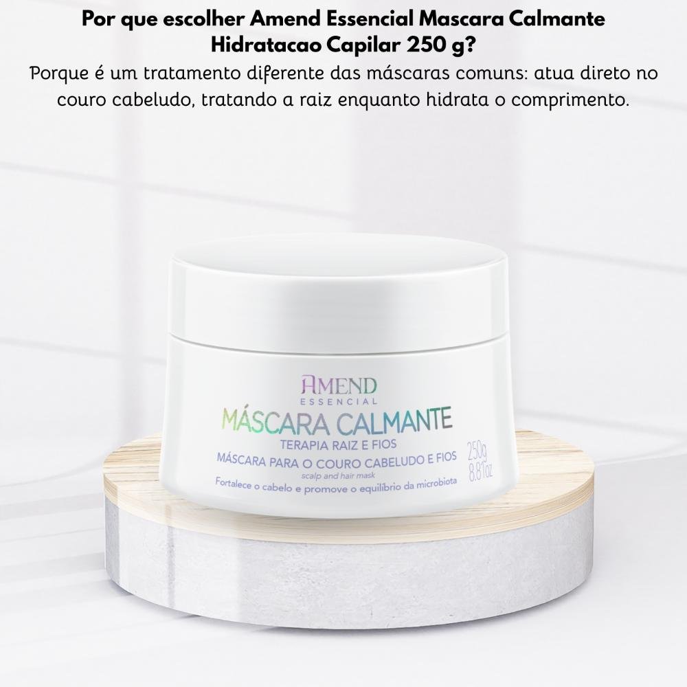 Mascara Amend Essencial Calmante Hidratacao Capilar 250 g 250g 5