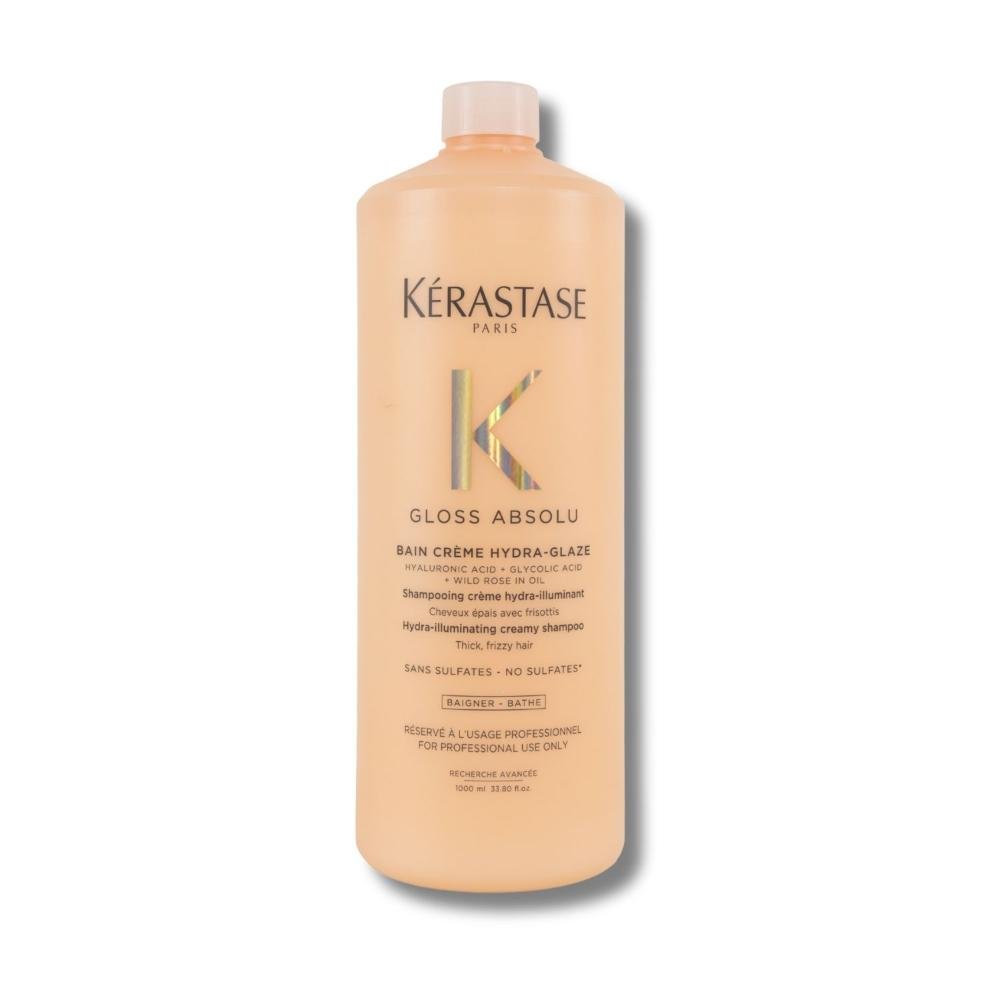 Shampoo Kérastase Gloss Absolu Bain Crème Hydra Glaze Brilho Cabelos 1 L 1L 4