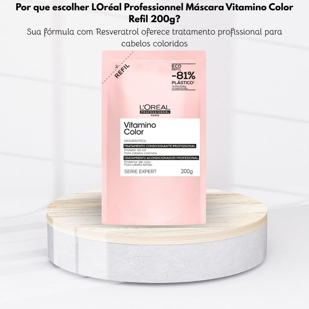 LOréal Professionnel Máscara Vitamino Color Refil 200g 200g 5