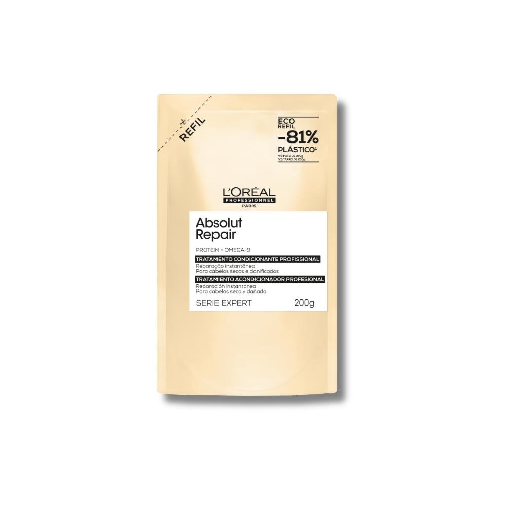 LOréal Professionnel Máscara Absolut Repair Refil 200g 200g 4