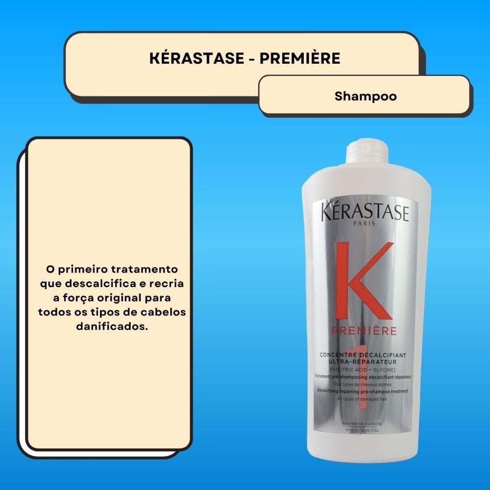Shampoo Kérastase Première Ultra-Réparateur Step 1 1 Litro 1L 2