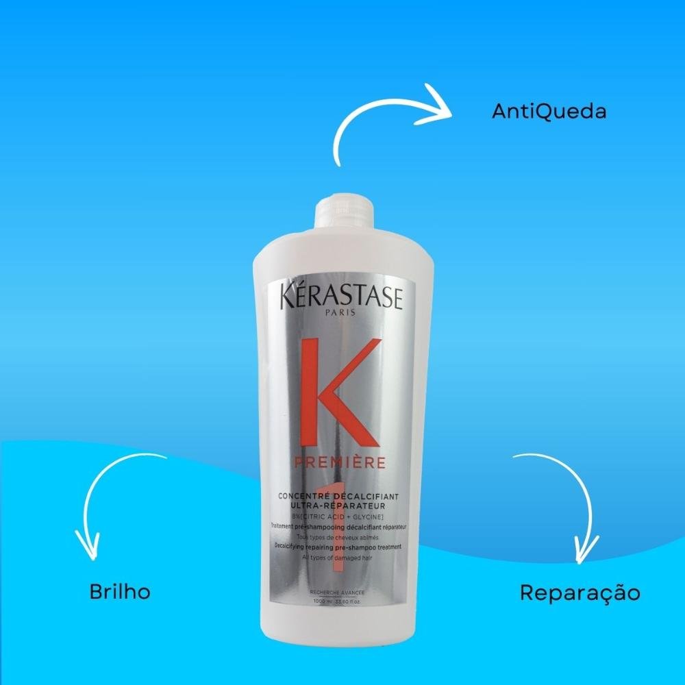 Shampoo Kérastase Première Ultra-Réparateur Step 1 1 Litro 1L 4