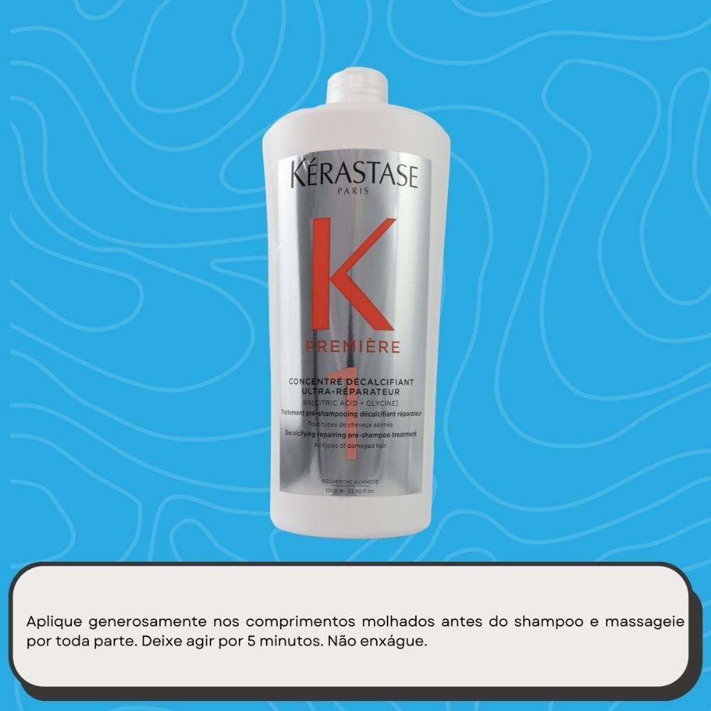 Shampoo Kérastase Première Ultra-Réparateur Step 1 1 Litro 1L 5