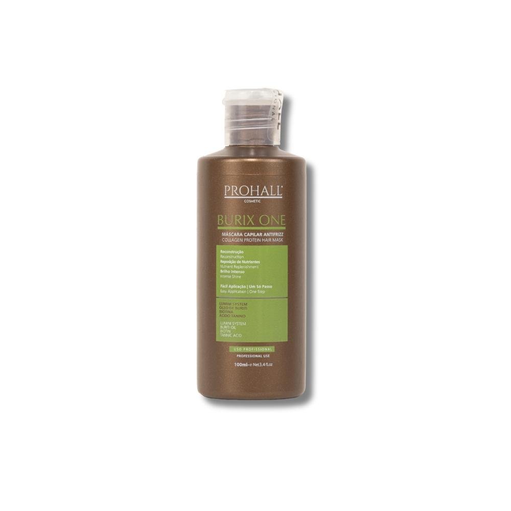 Prohall Burix One Mascara Capilar Antifrizz Hidratacao 100ml 100ml 4