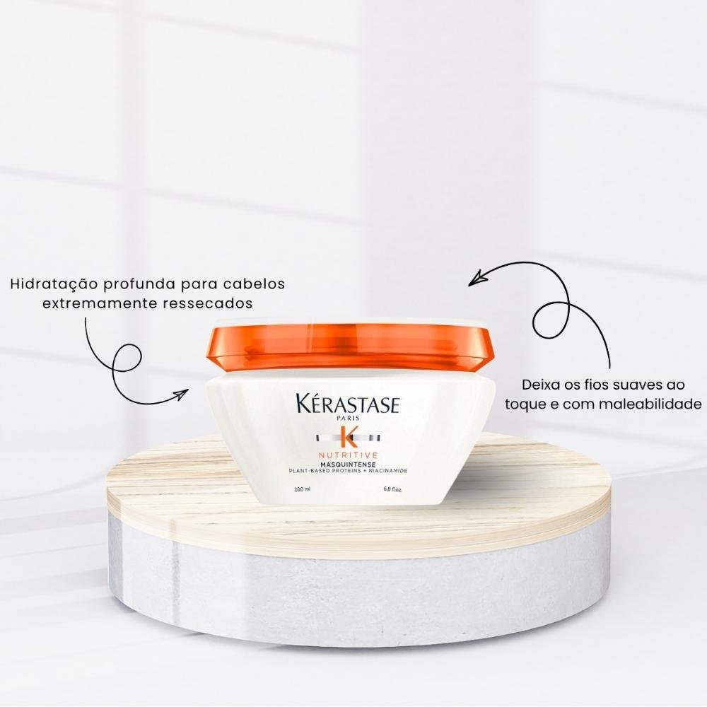 Kit Kérastase Nutritive Masquintense 3 Máscara 200 ml ÚNICO 2