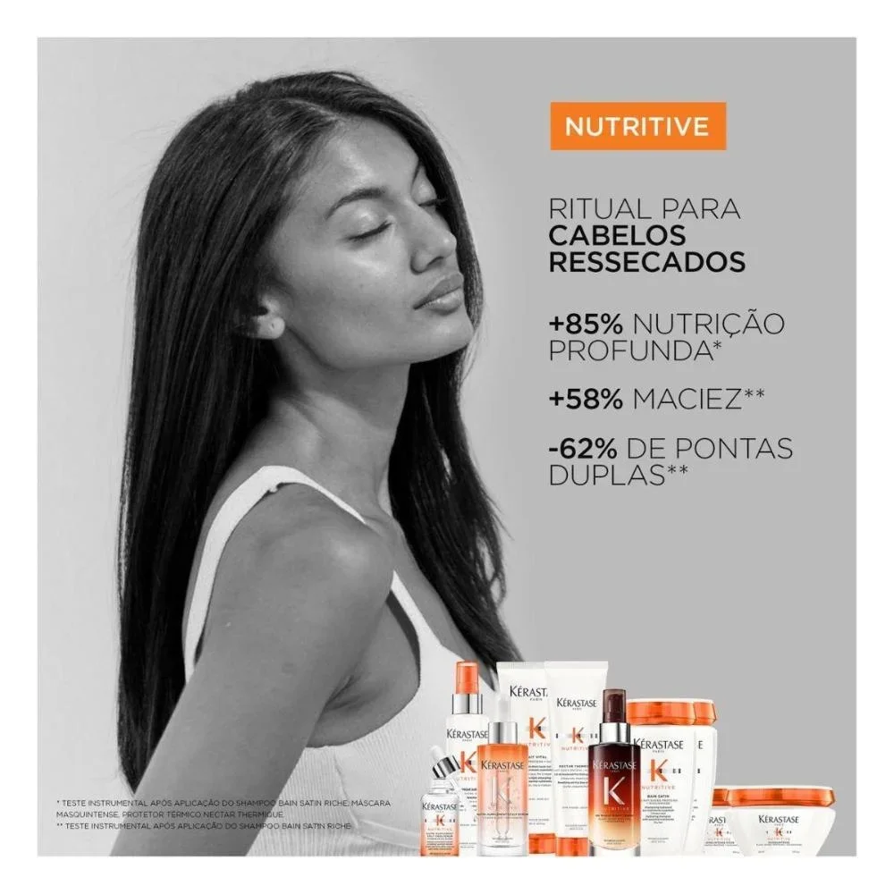 Kit Kérastase Nutritive Masquintense 2 Máscara 500 ml ÚNICO 5