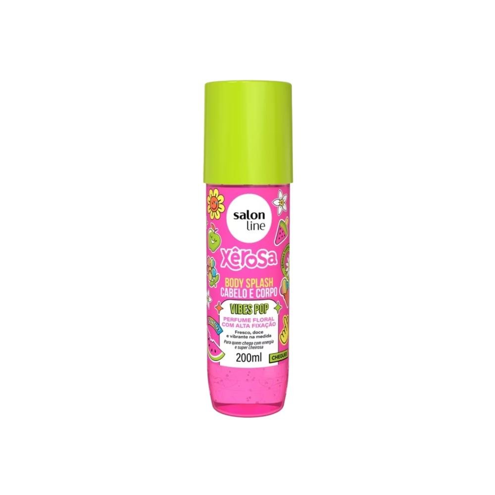 Body Splash Salon Line Xêrosa Vibes Pop Cabelo e Corpo 200ml