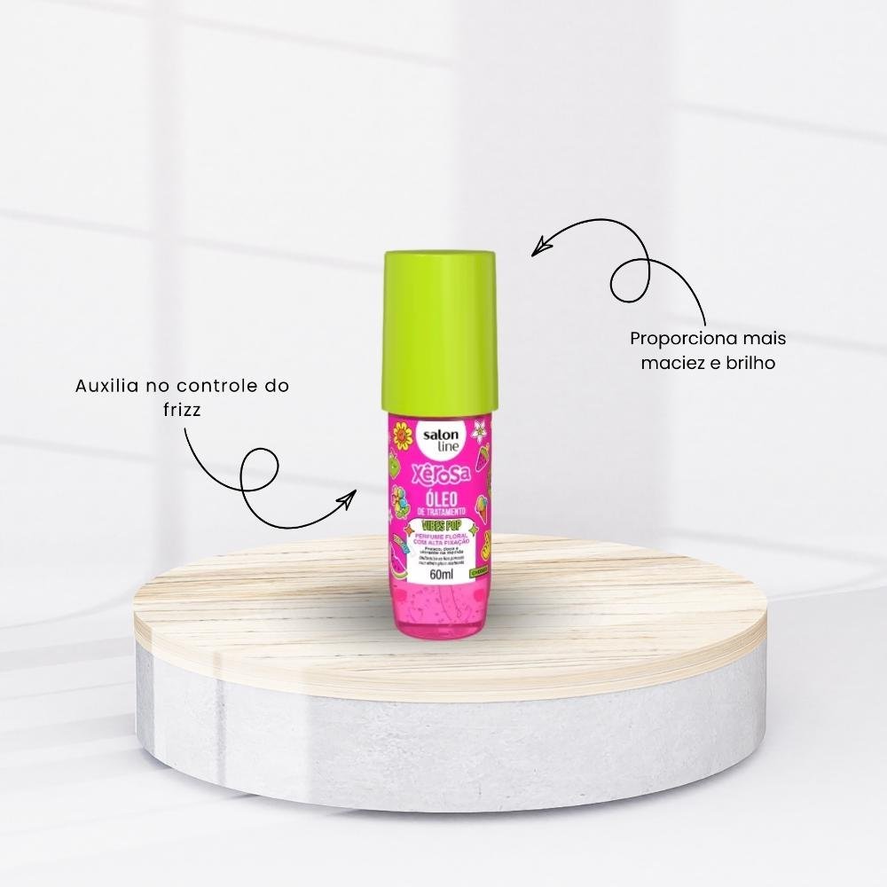 Óleo Salon Line Xêrosa Vibes Pop Tratamento Capilar 60ml 60ml 2