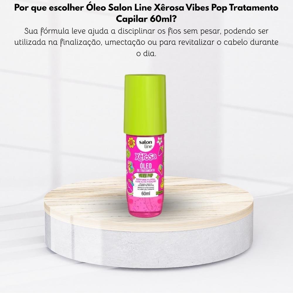Óleo Salon Line Xêrosa Vibes Pop Tratamento Capilar 60ml 60ml 5